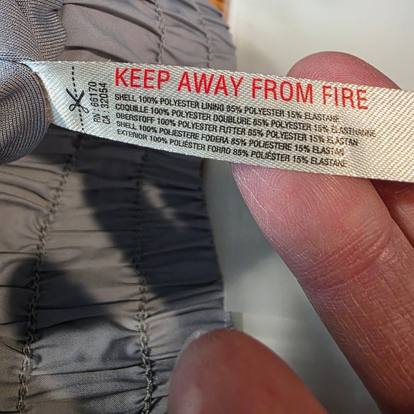 Free People Movement Get your Flirt On Shorts High Rise Pleated Pocket Grey Sm - Picture 10 of 14